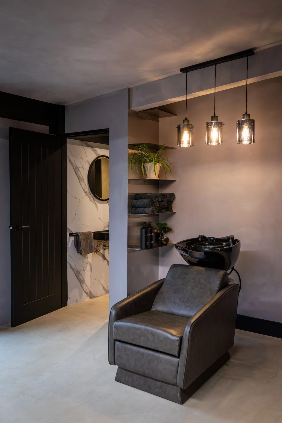 The wash area at The P2 Collective
